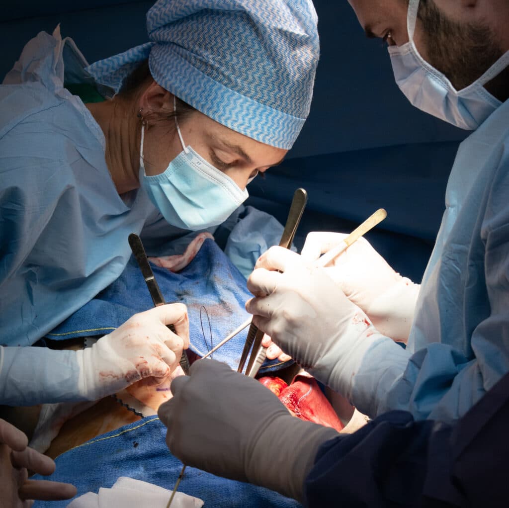 Greffe de rein : on était au bloc opératoire !