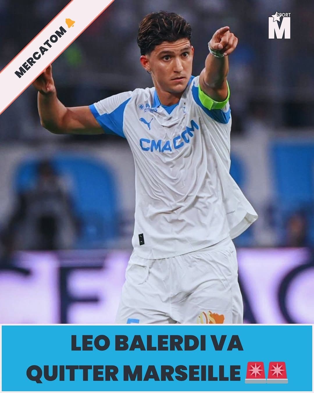 6 ANS PLUS TARD, LEO BALERDI VEUT ET VA QUITTER MARSEILLE 🚨💣🤍💙
Après...