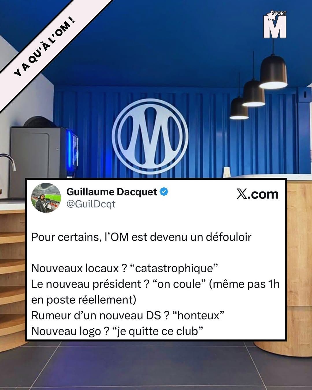 L’OM, ÇA DÉFOULE ?! 🥸
🔹 Vous faites partie des énergumènes de la liste ?...