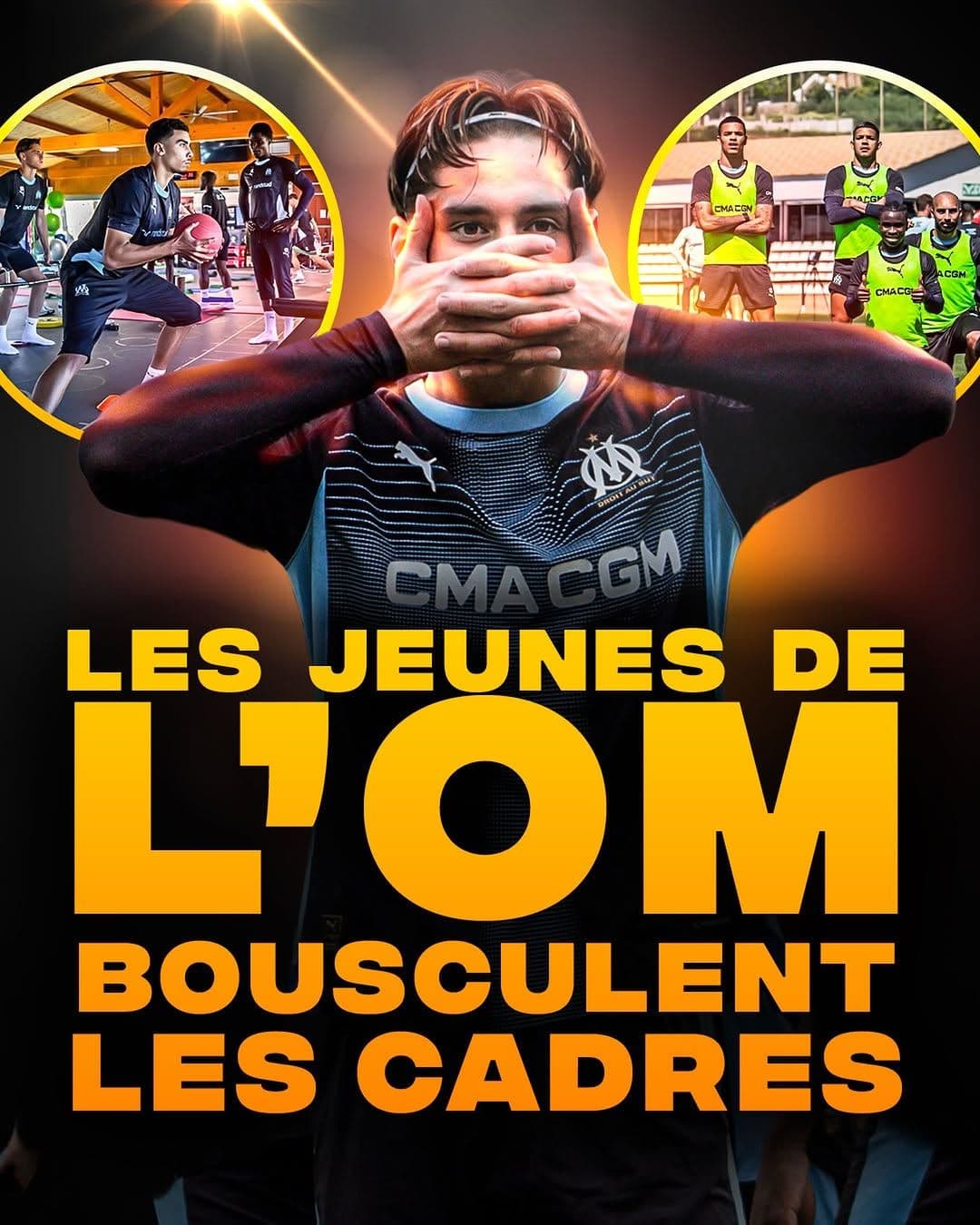 À Marbella, le stage de l’Olympique de Marseille met en avant quatre jeunes du...