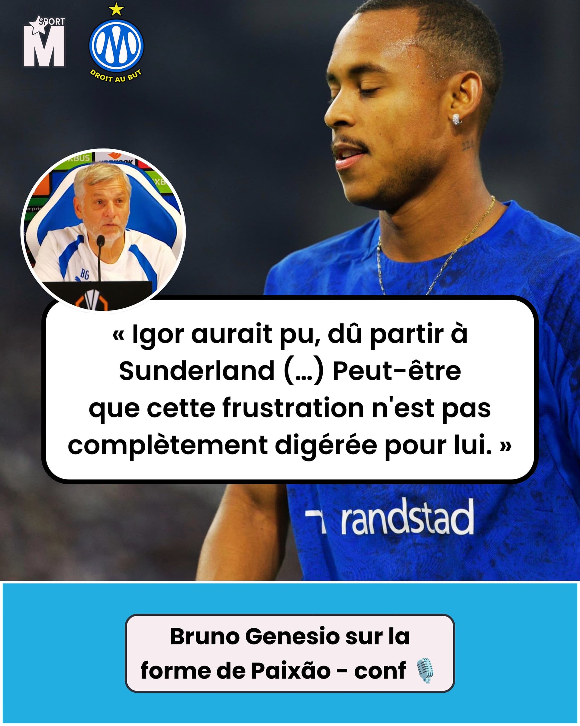AUCUN PROBLÈME AVEC PAIXÃO 💙🤍👋
Présent aujourd’hui en conférence de presse...
