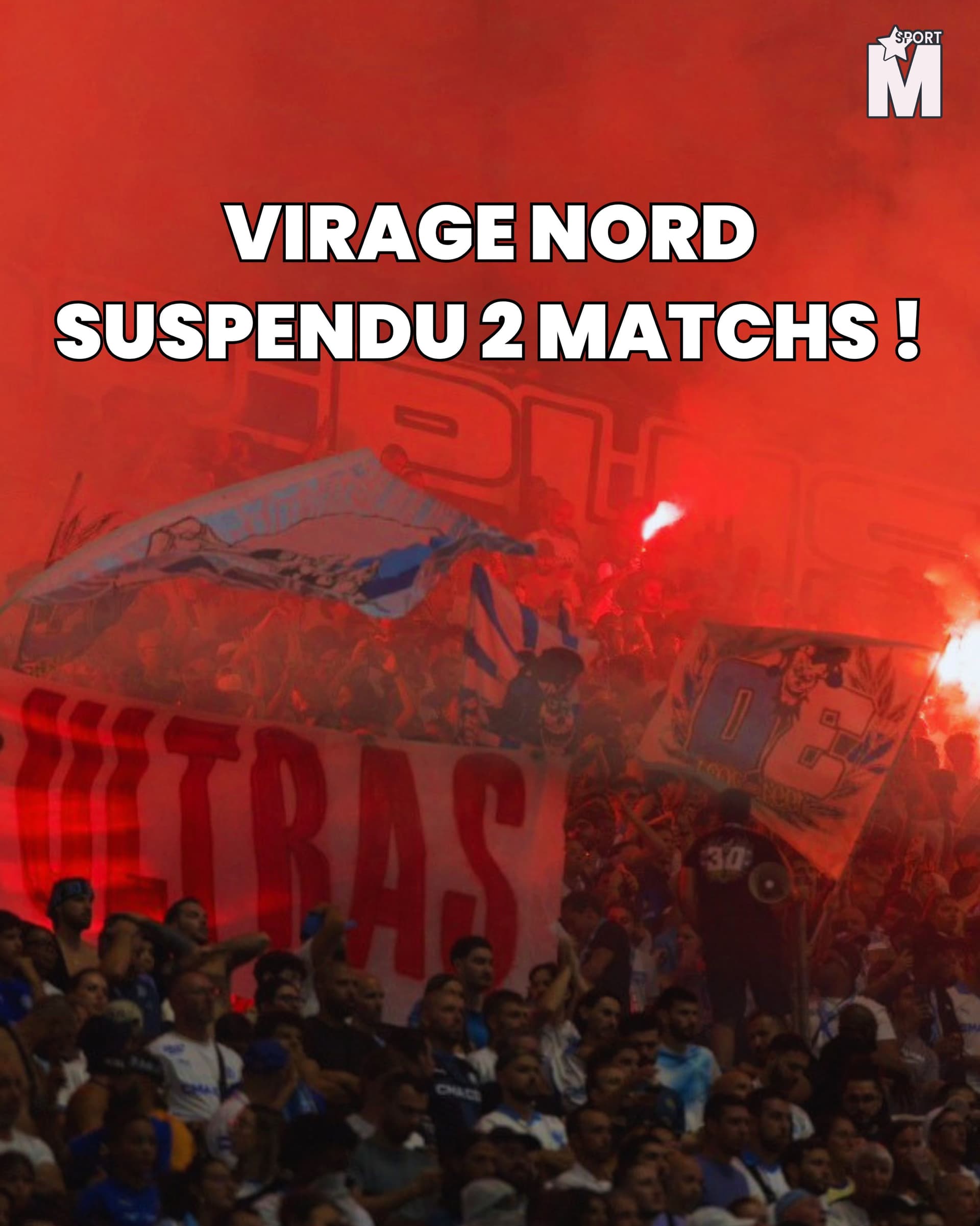 L’OM SANS SON VIRAGE NORD ‼️🚨❌
Sur décision de la Commission de discipline,...