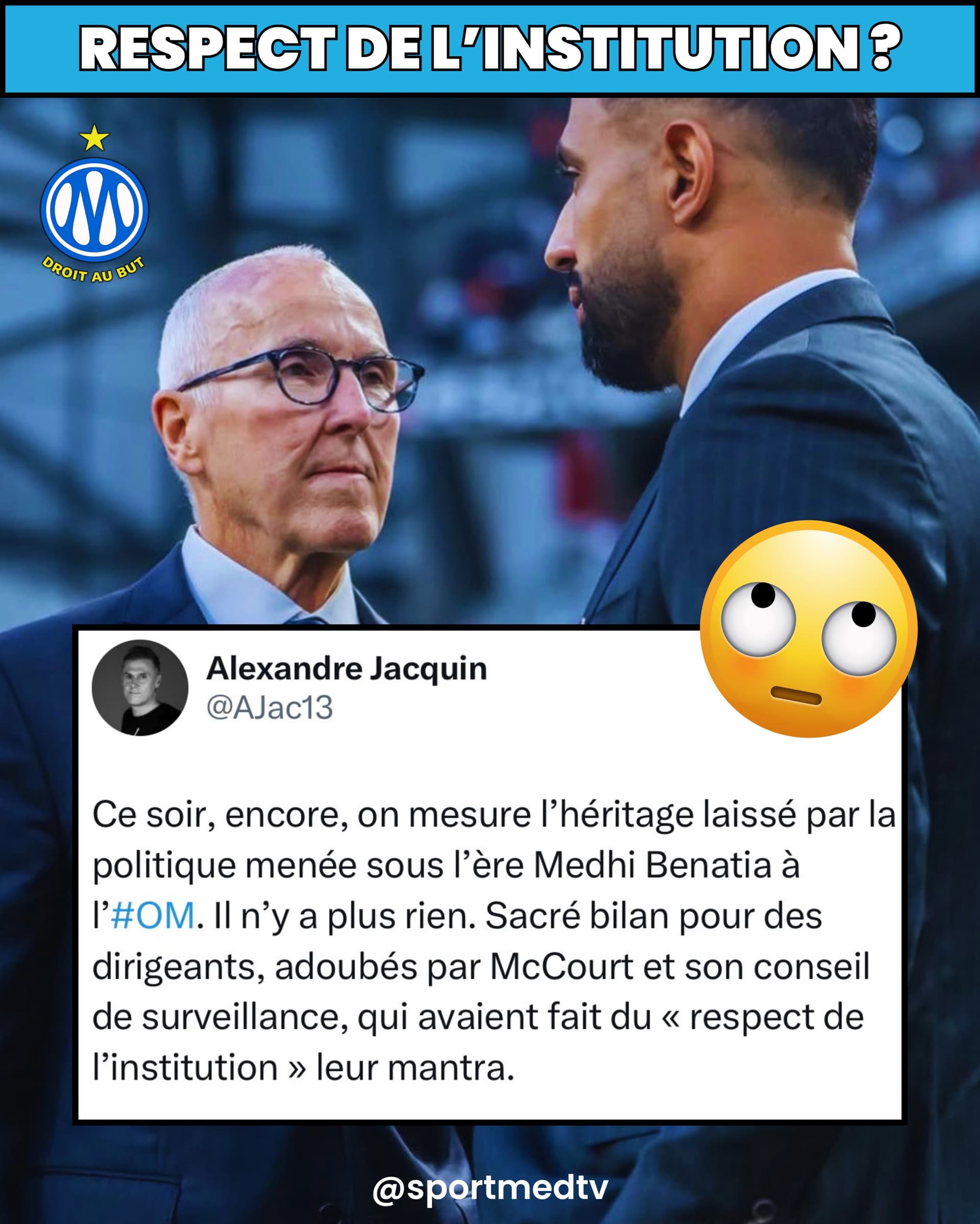 L’HÉRITAGE DE BENATIA ? 🫥⚪️🔵
Après la 6ème défaite des Olympiens toutes...